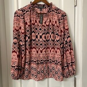 The Limited Casablanca blouse M NWT $69 polyester